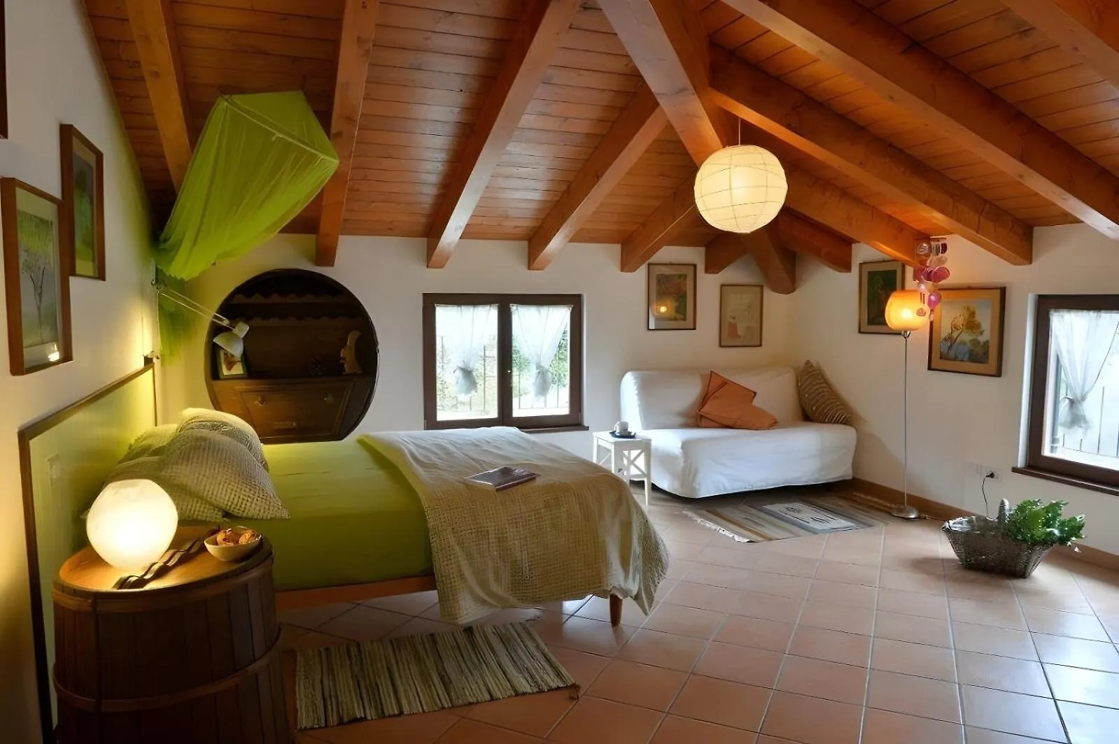 Villa Il Laghello Wood House à Framura Italie